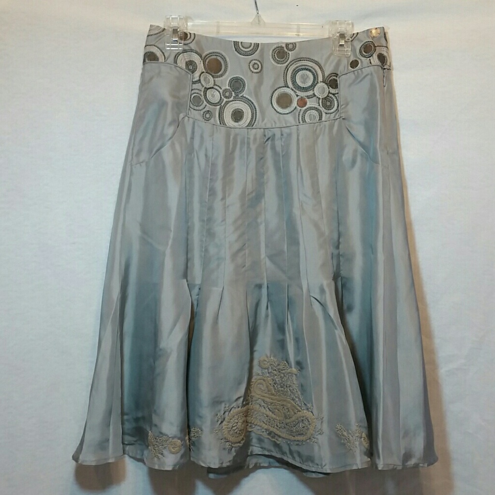 Munthe plus Simonsen Copenhagen Silk Skirt Size 36